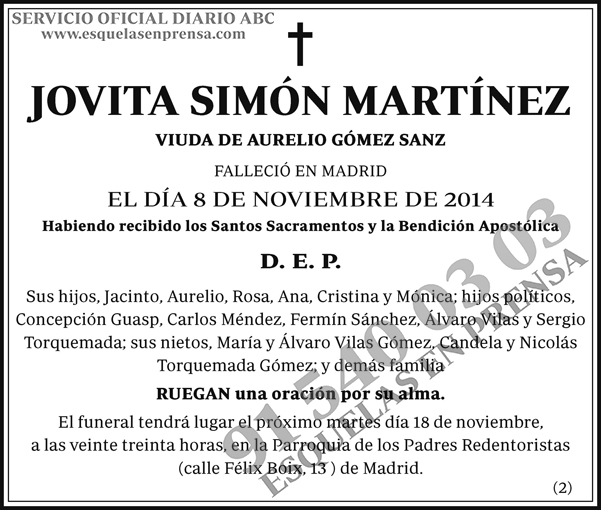 Jovita Simón Martínez